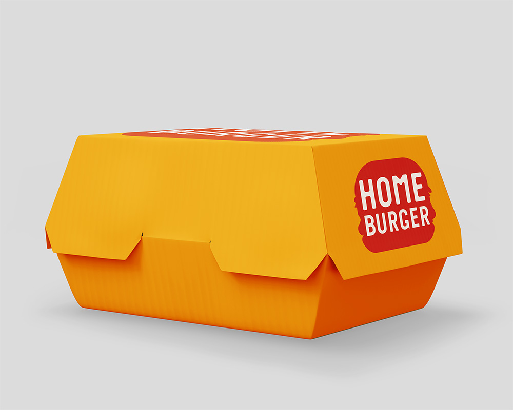 caja hamburgesa